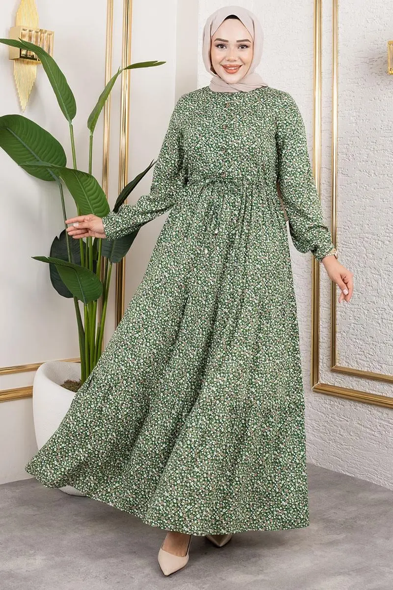 Floral Patterned Dress