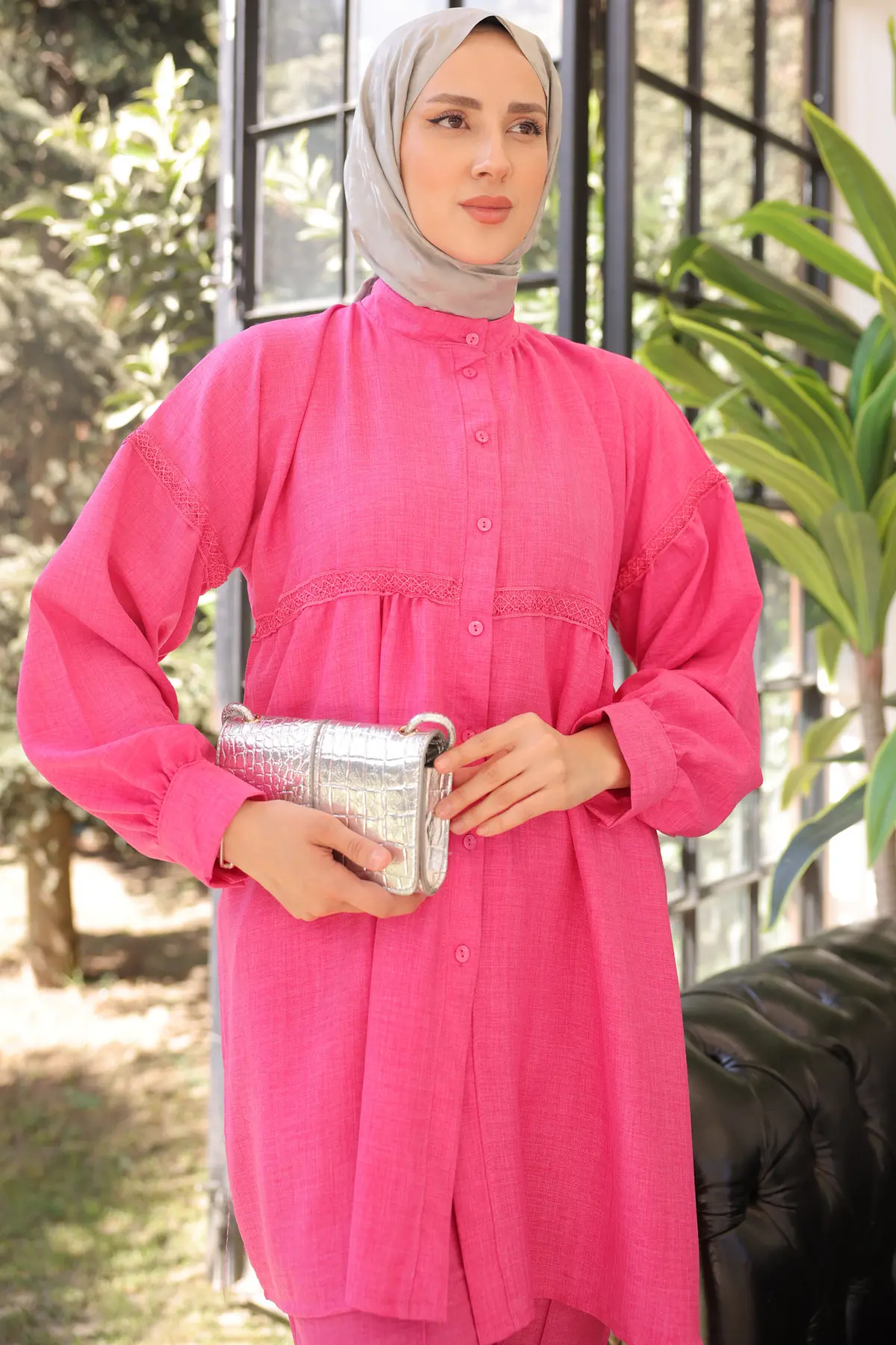 Front Buttoned Double Suıt-detail