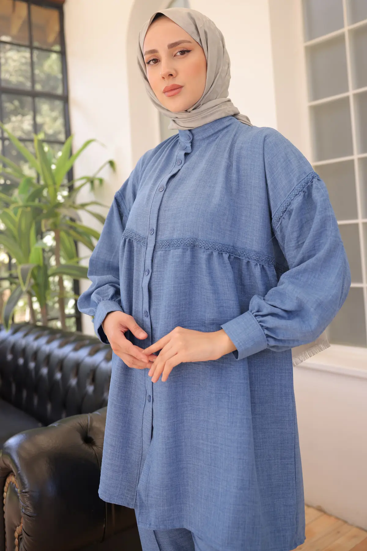 Front Buttoned Double Suıt-detail