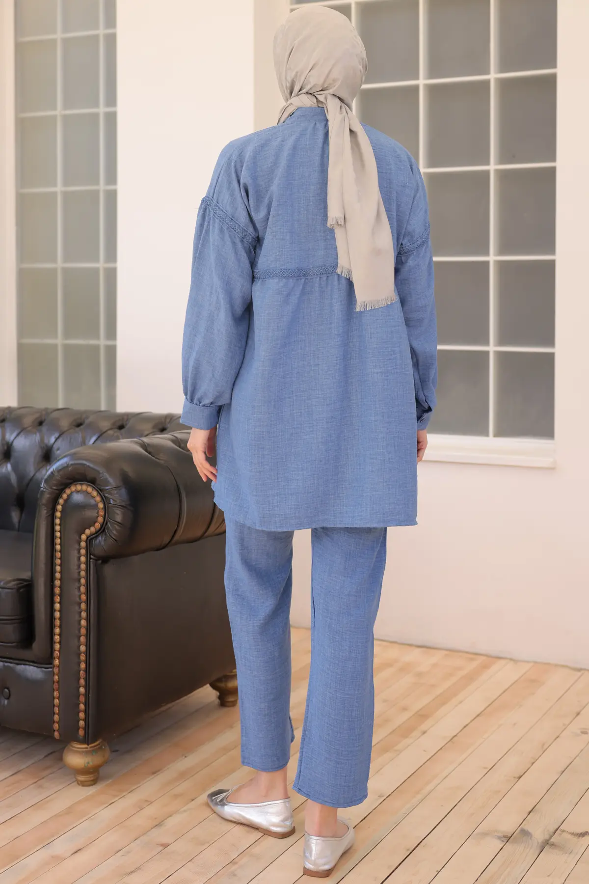 Front Buttoned Double Suıt-detail