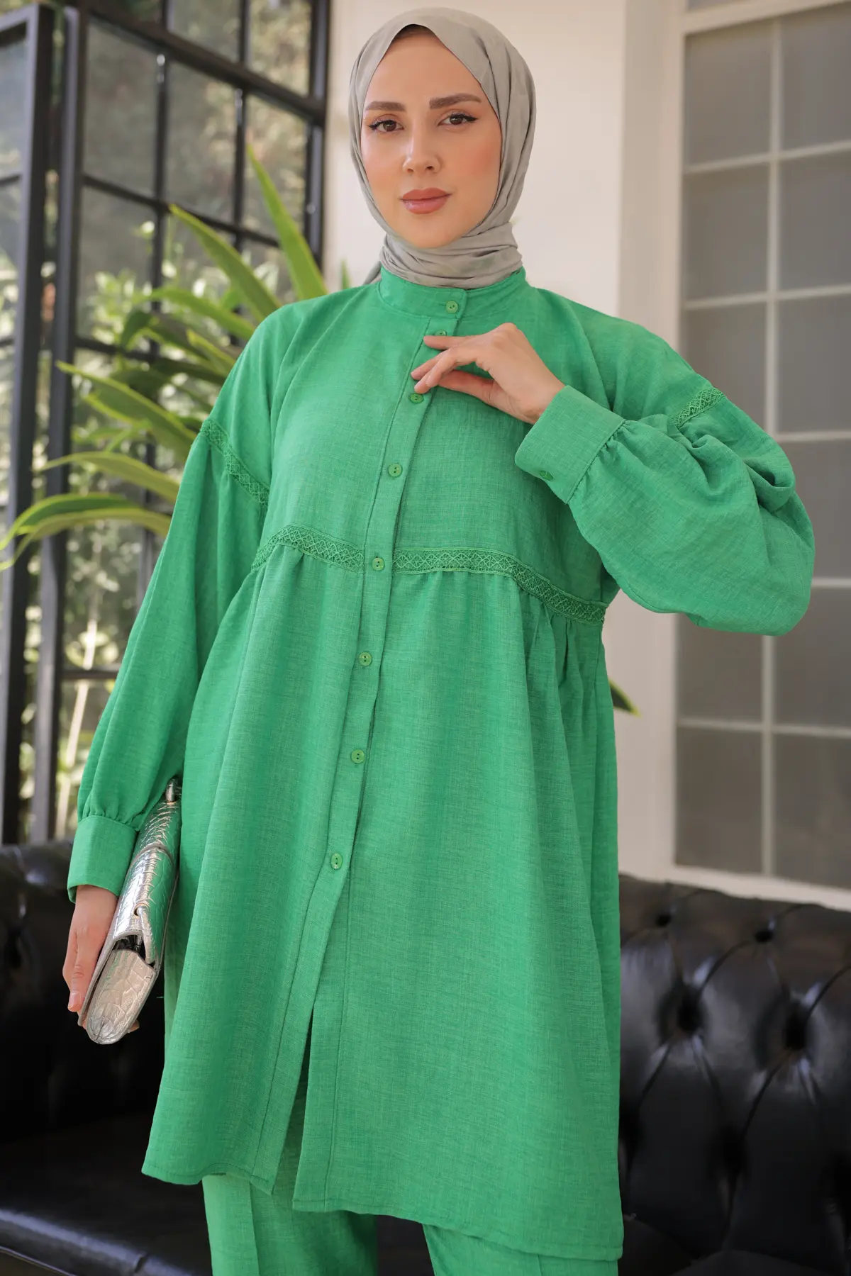 Front Buttoned Double Suıt-detail