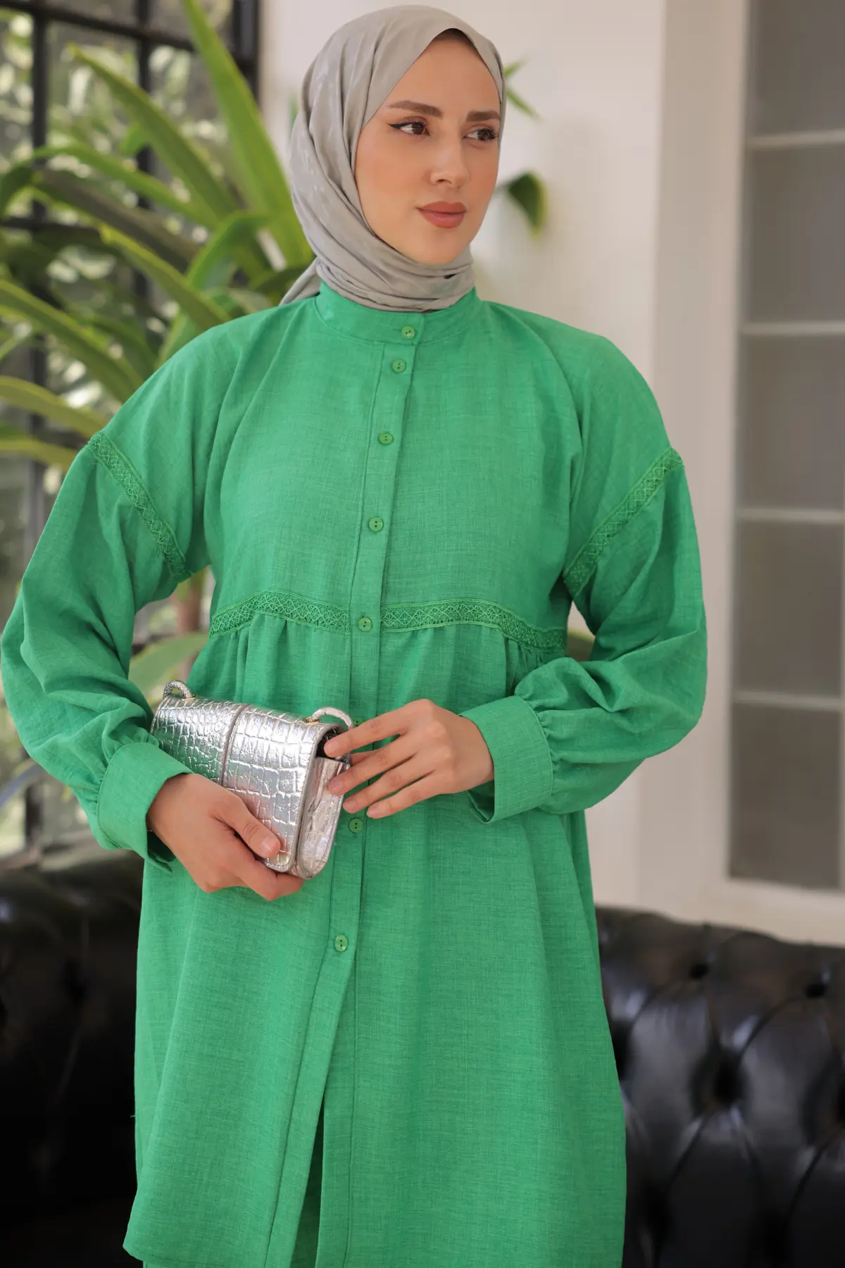 Front Buttoned Double Suıt-detail