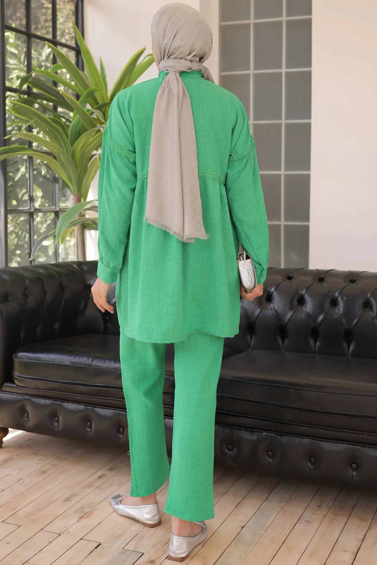 Front Buttoned Double Suıt-detail