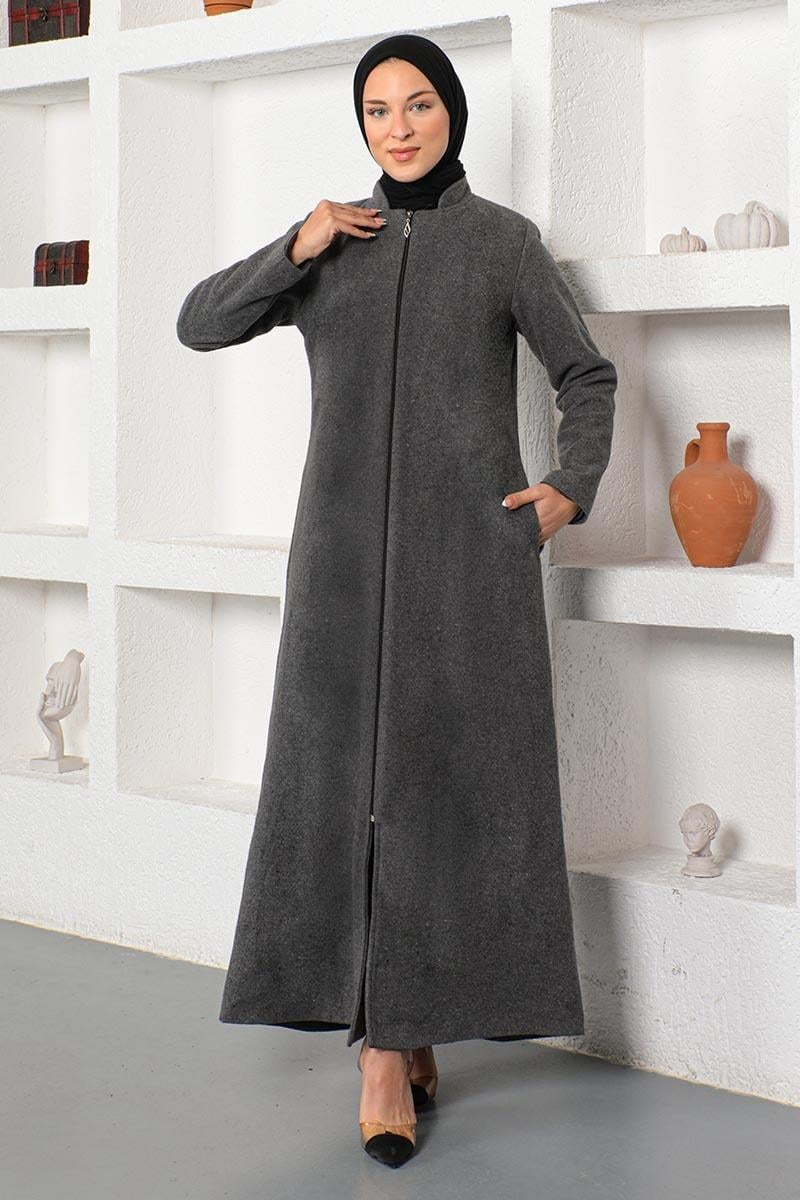 Front Zippered Cashmere Waistcoat