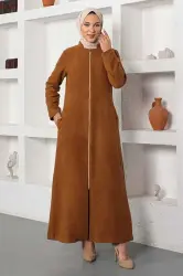 Front Zippered Cashmere Waistcoat