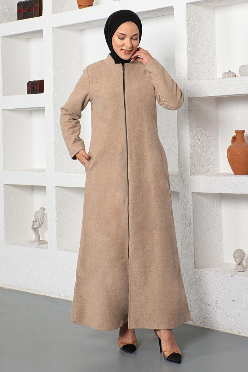 Front Zippered Cashmere Waistcoat