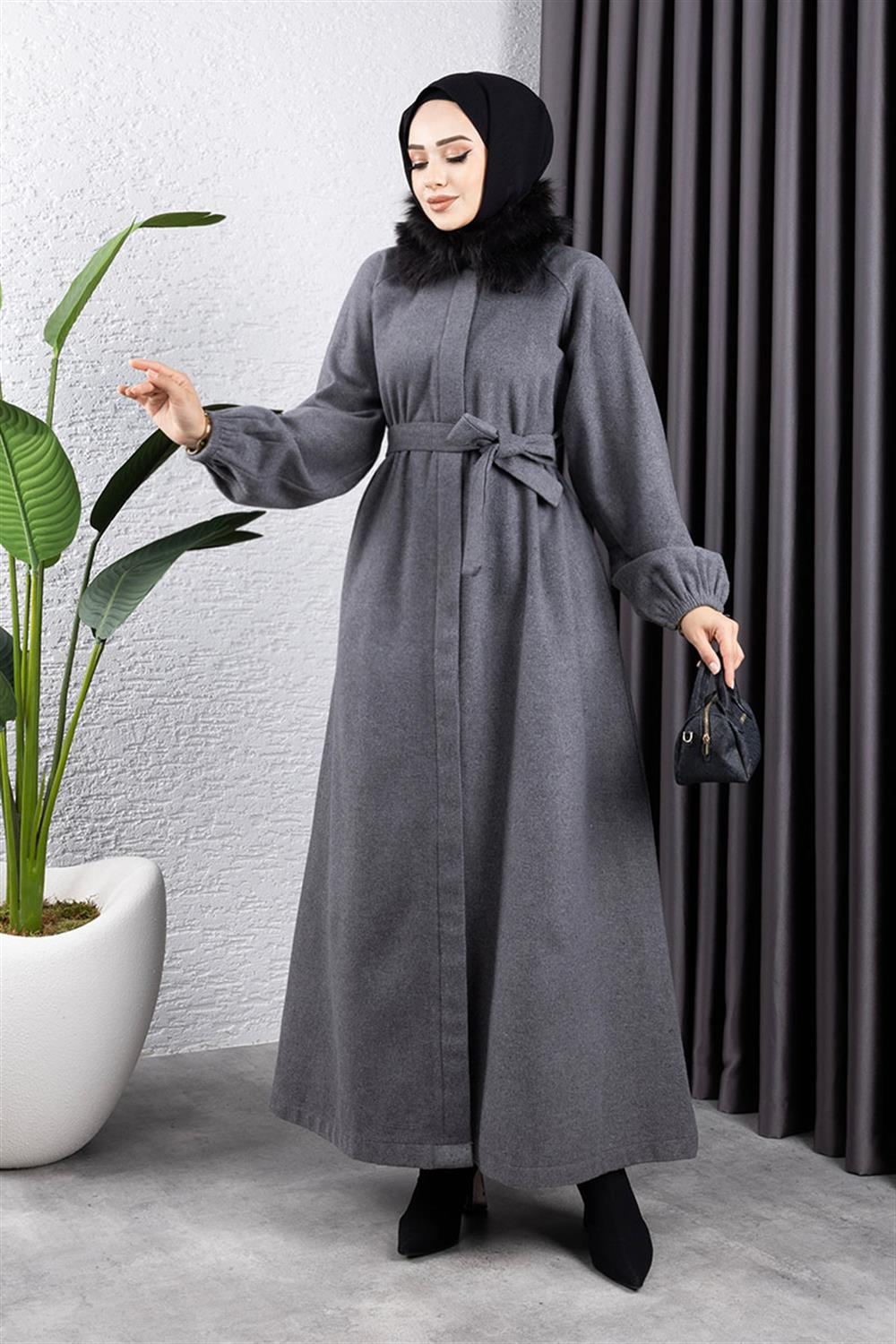 Fur Detailed Stash Coat