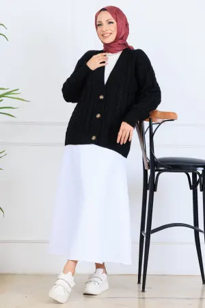 Hair Knit Short Knitwear Cardigan