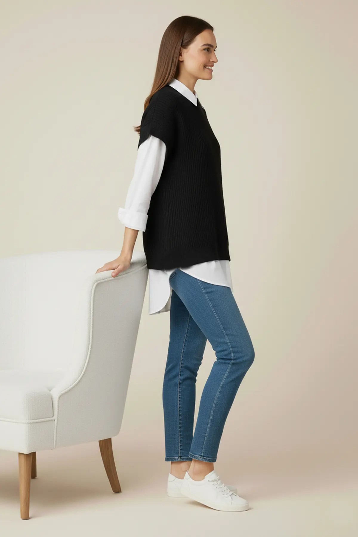 Hair Knit Sweater-detail