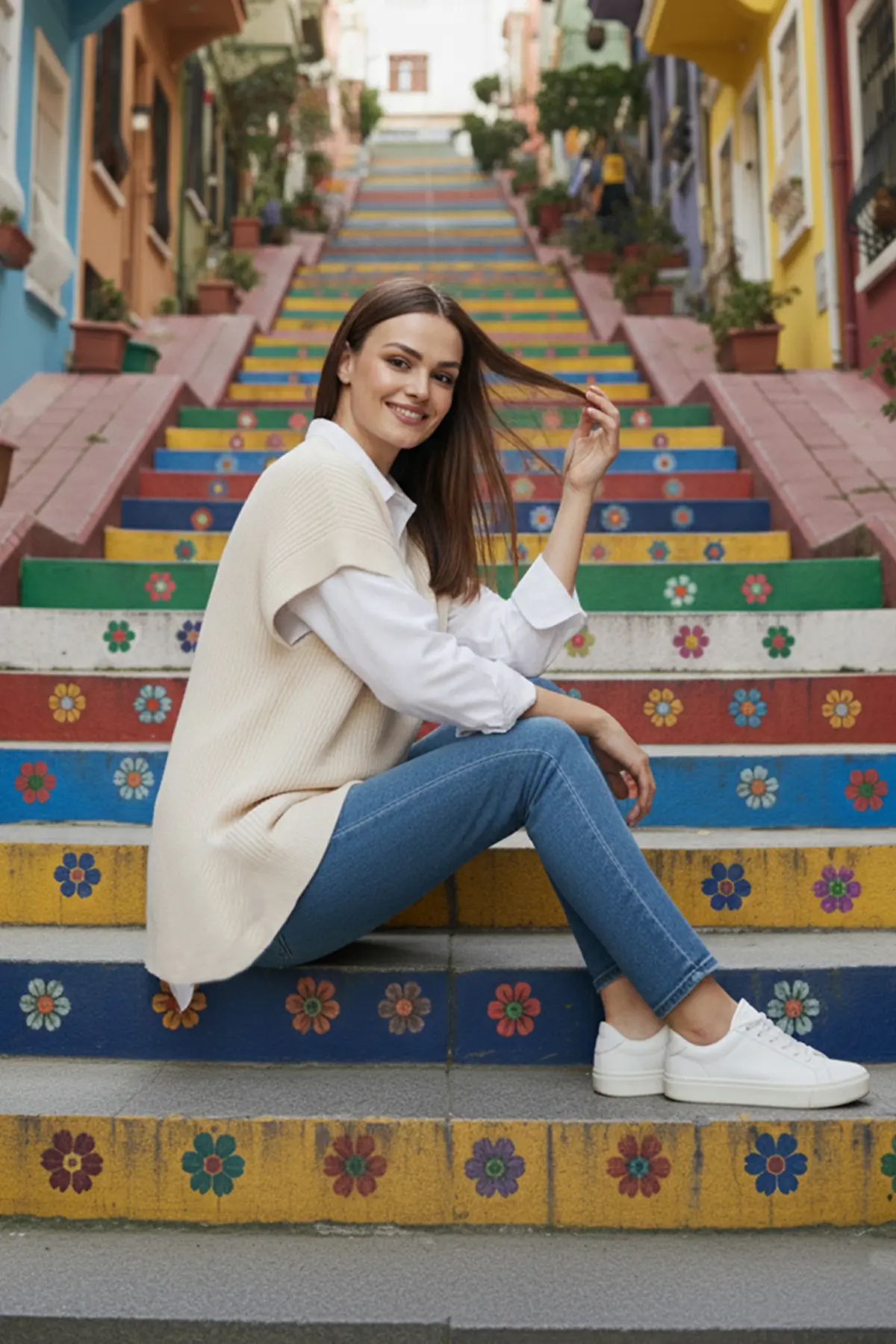 Hair Knit Sweater-detail