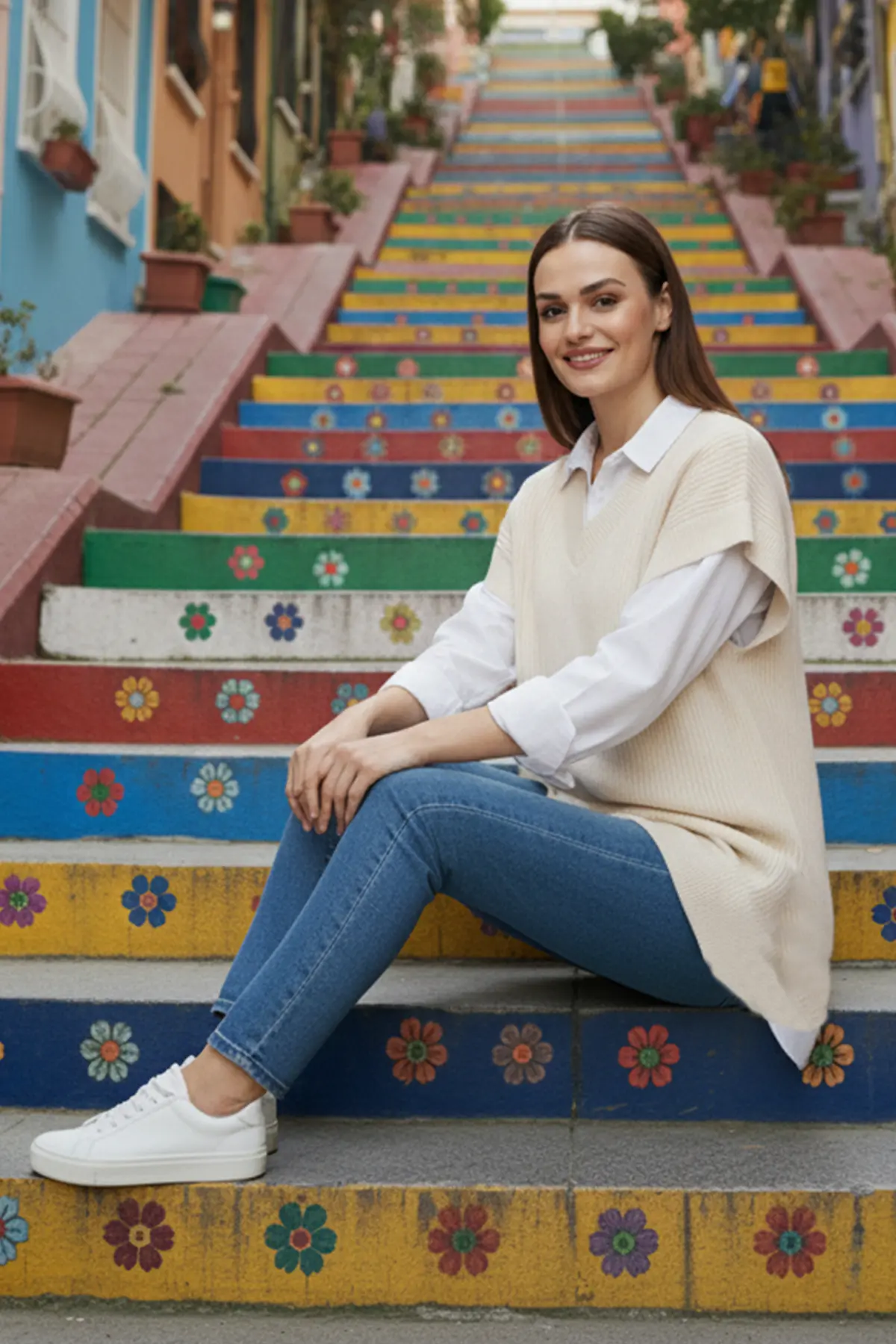 Hair Knit Sweater-detail