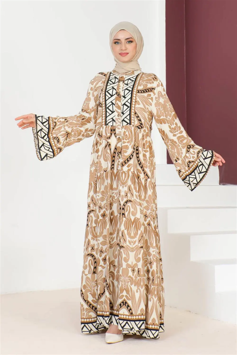 Hale Viscose Dress-detail