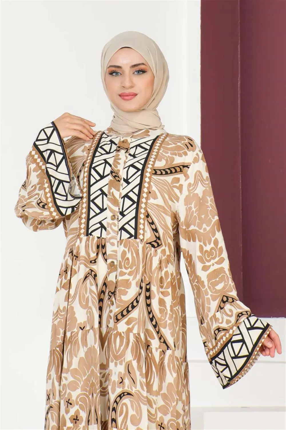 Hale Viscose Dress-detail