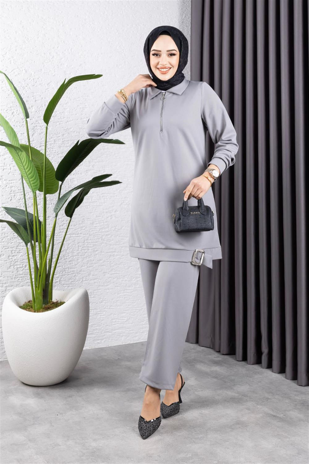 Half Zipper Sports Suit