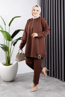 Half Zipper Sports Suit