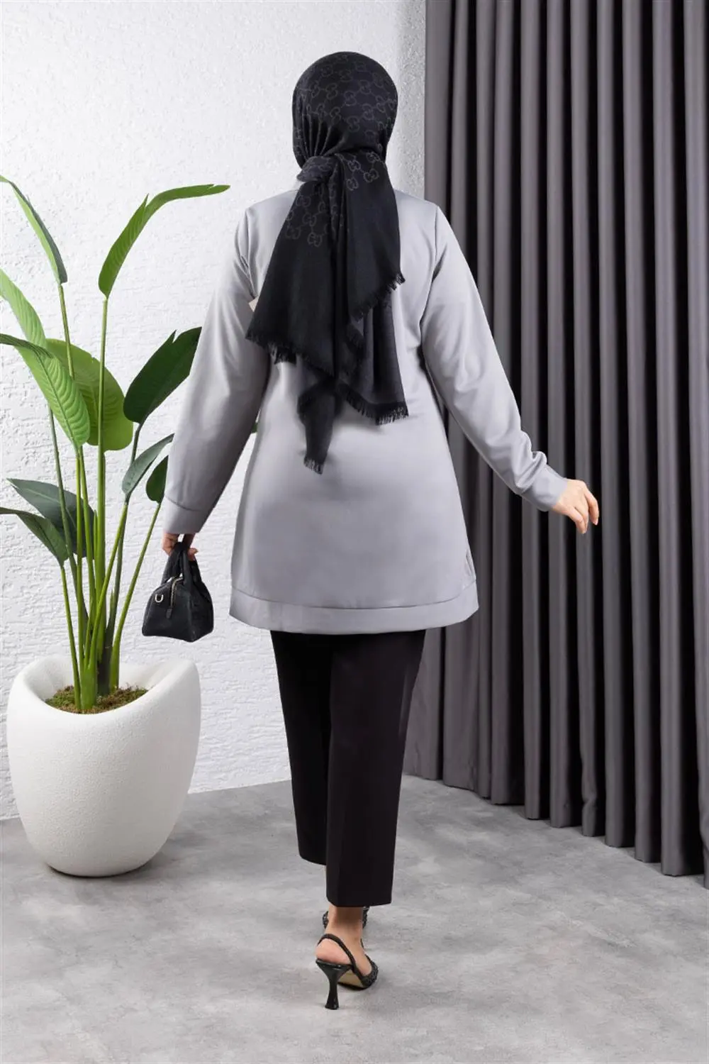 Half Zipper Sports Tunic-detail