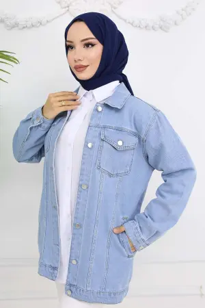 Hijab Denim Jacket