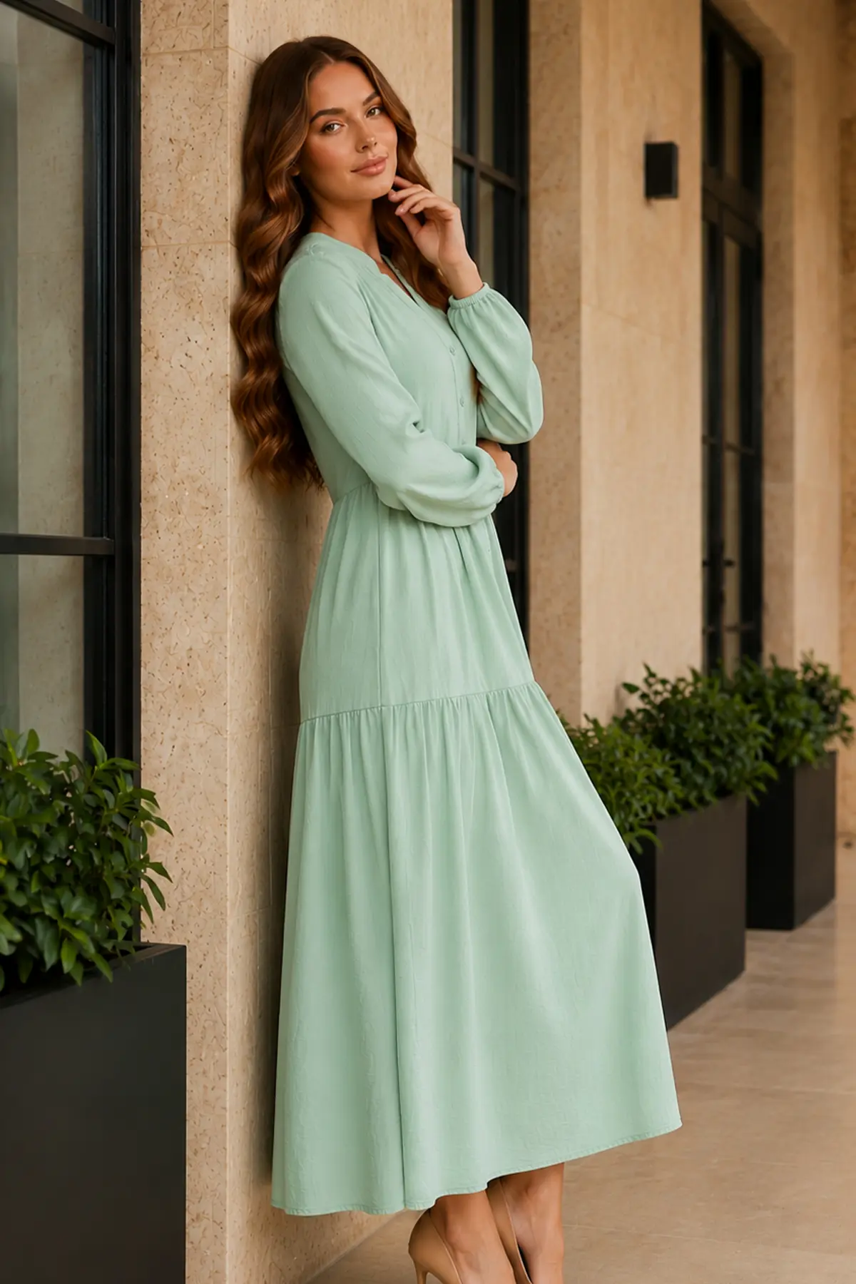 Hijab Dress-detail