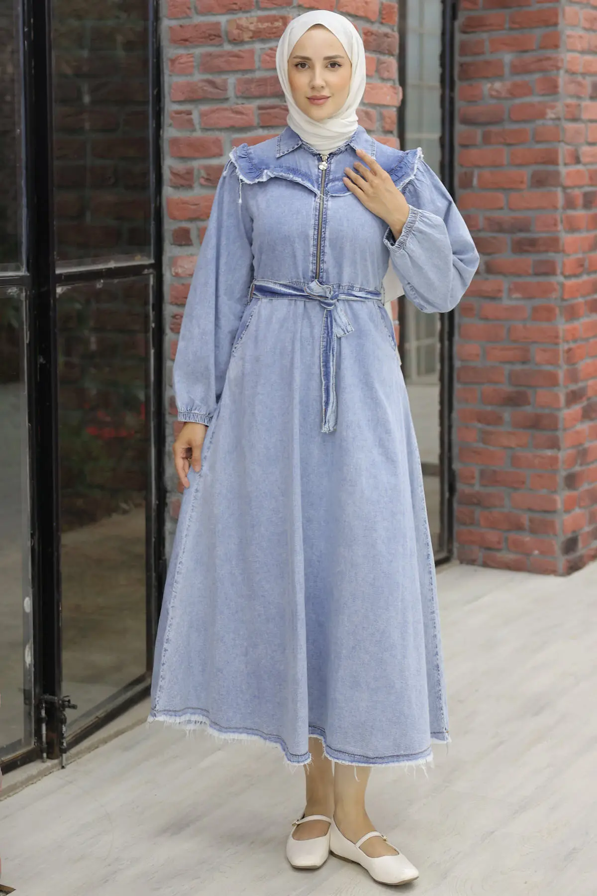 Hijab Jeans Dress