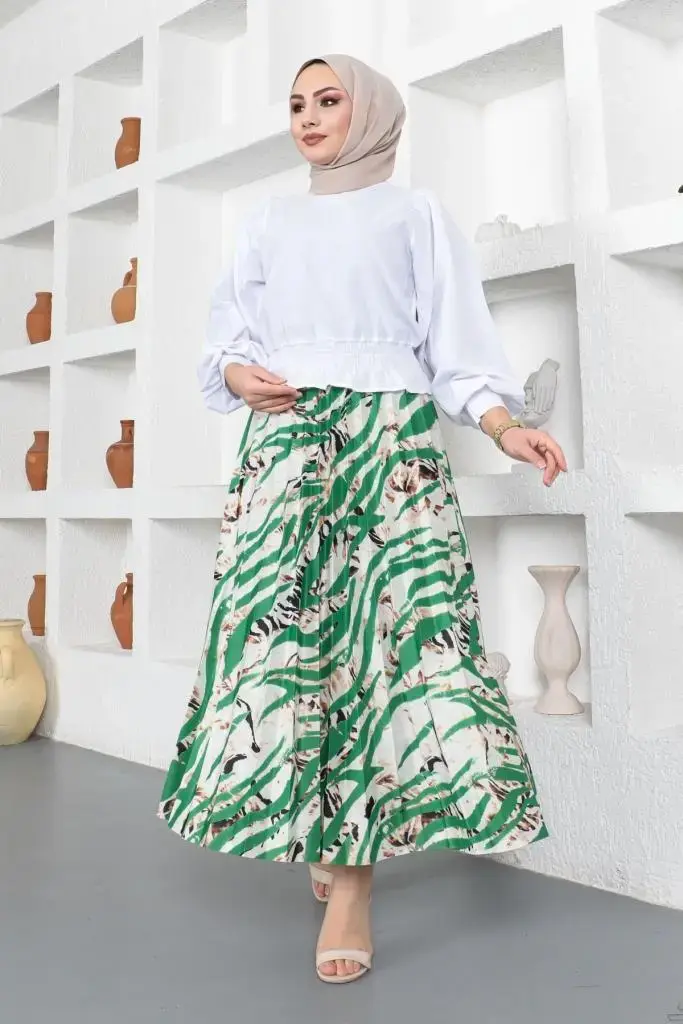 Hijab Pleated Skirt