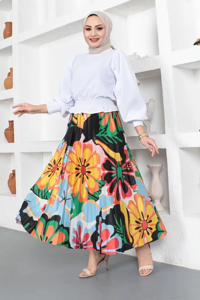 Hijab Pleated Skirt