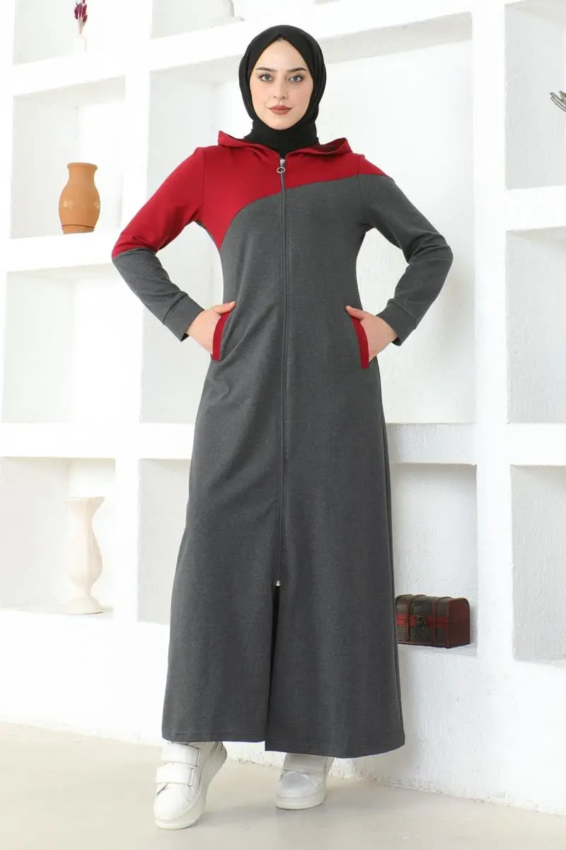 Hijab Sports Abaya-detail