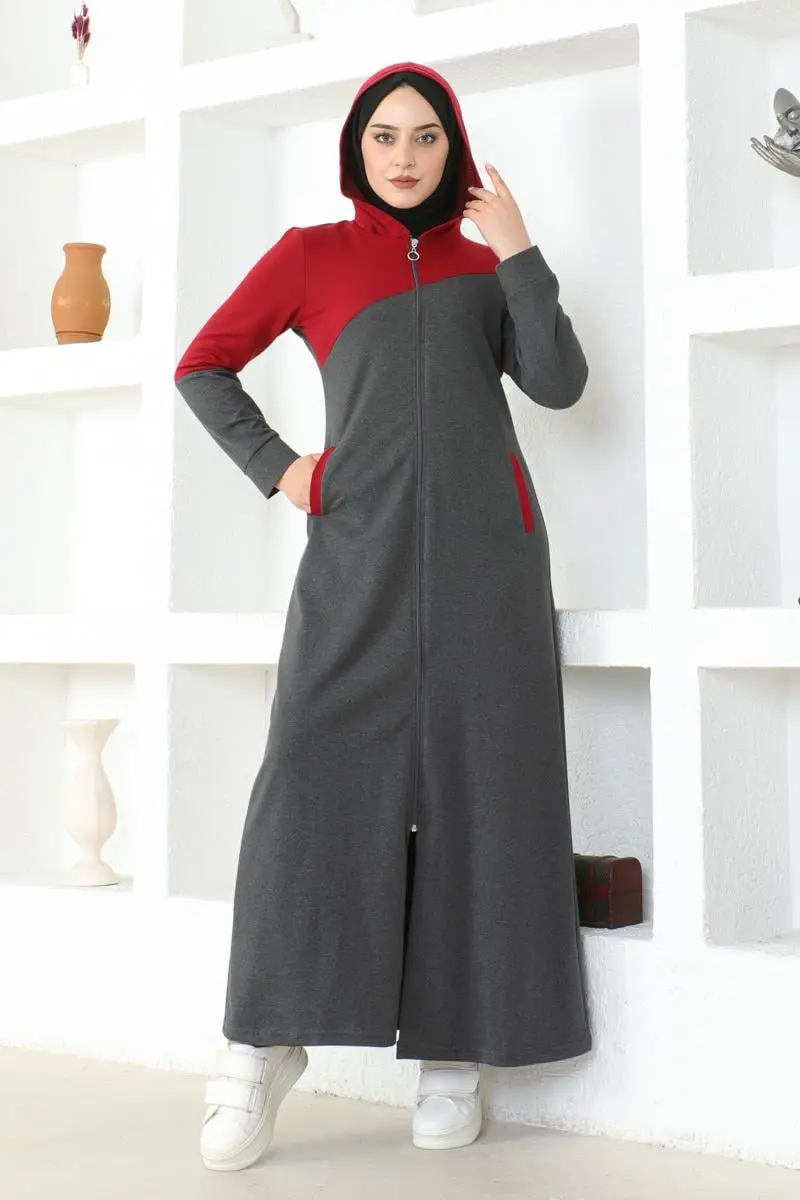 Hijab Sports Abaya-detail