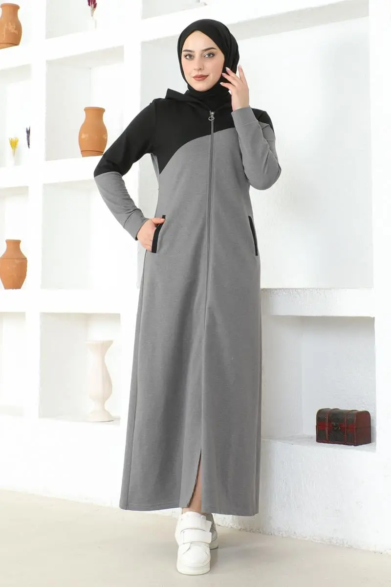 Hijab Sports Abaya-detail