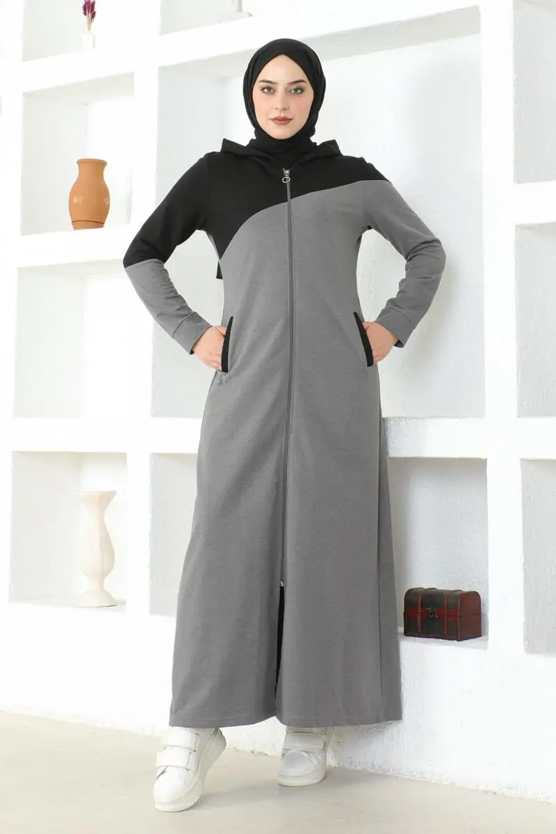 Hijab Sports Abaya-detail