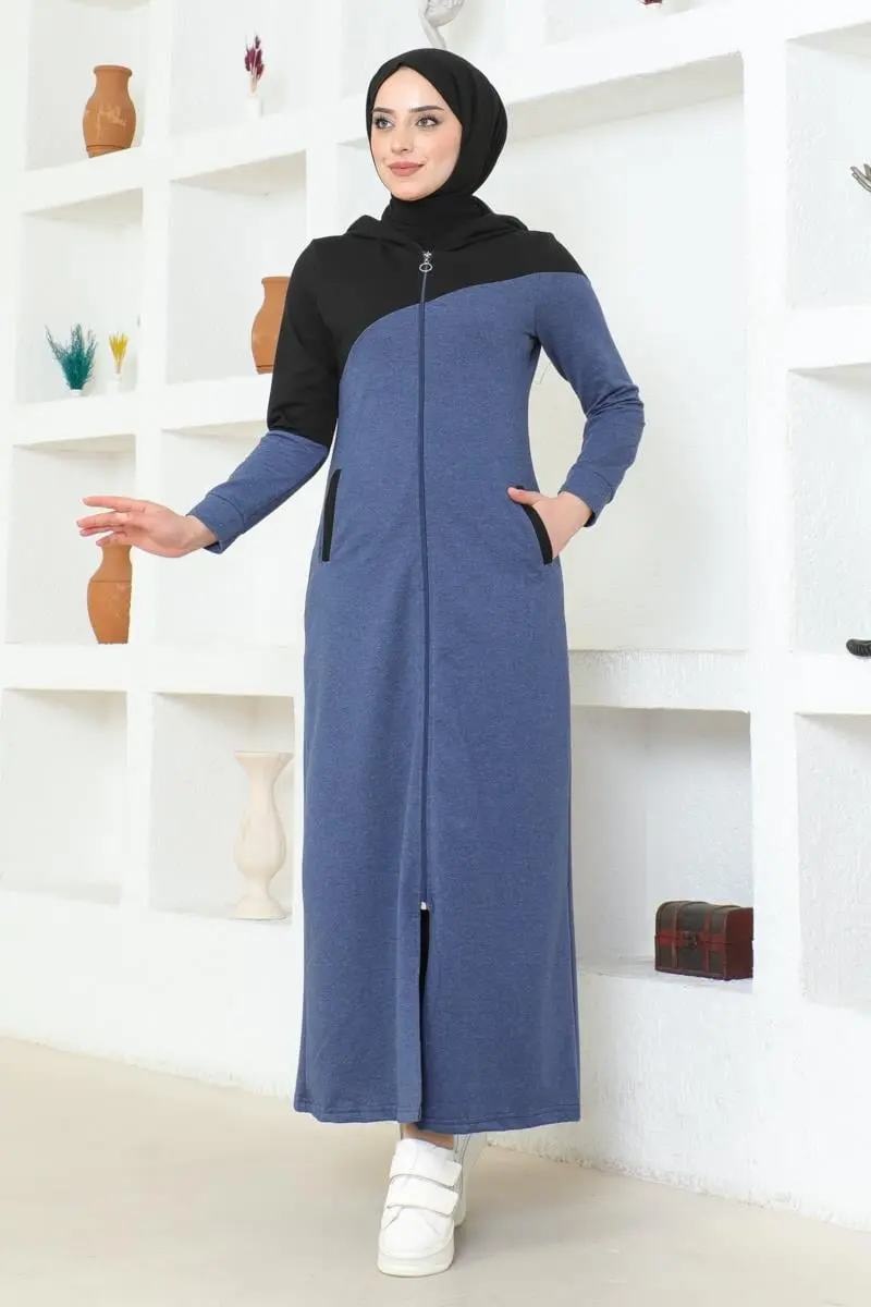 Hijab Sports Abaya-detail