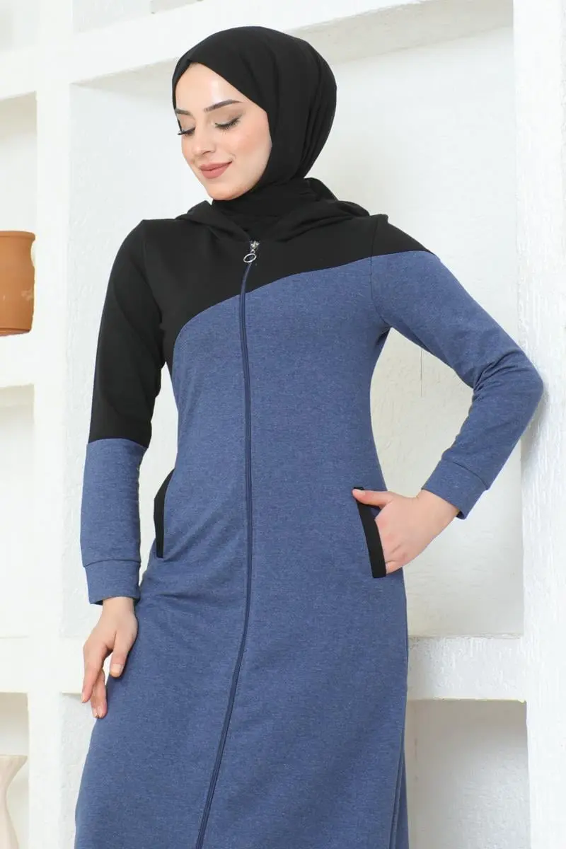 Hijab Sports Abaya-detail