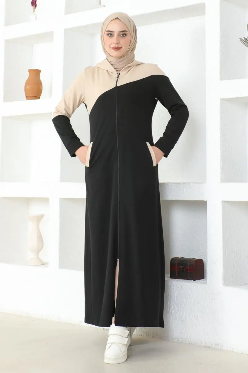 Hijab Sports Abaya-detail