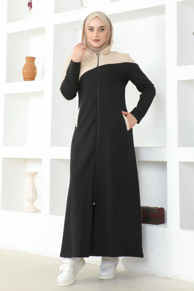 Hijab Sports Abaya-detail