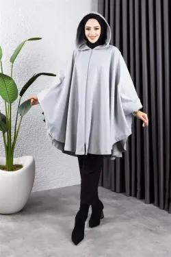 Hooded Hijab Poncho
