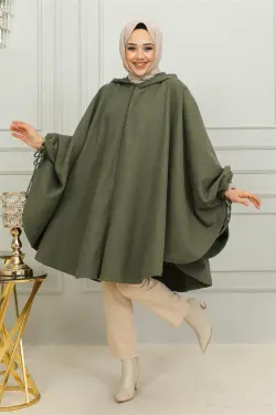Hooded Hijab Poncho