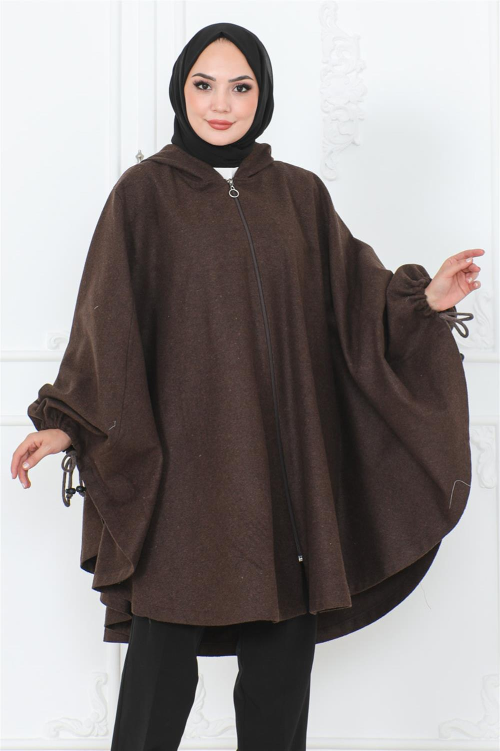 Hooded Hijab Poncho