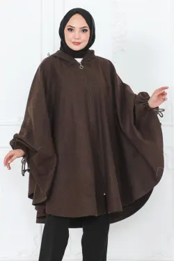 Hooded Hijab Poncho