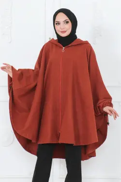 Hooded Hijab Poncho