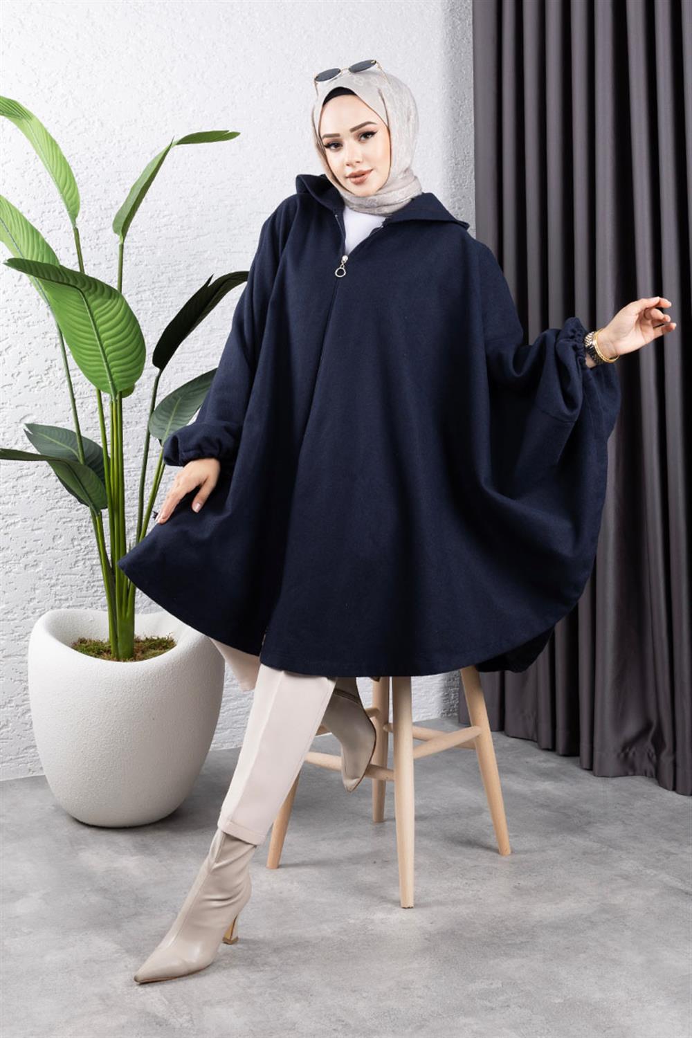 Hooded Hijab Poncho