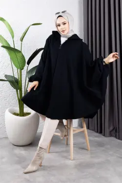 Hooded Hijab Poncho