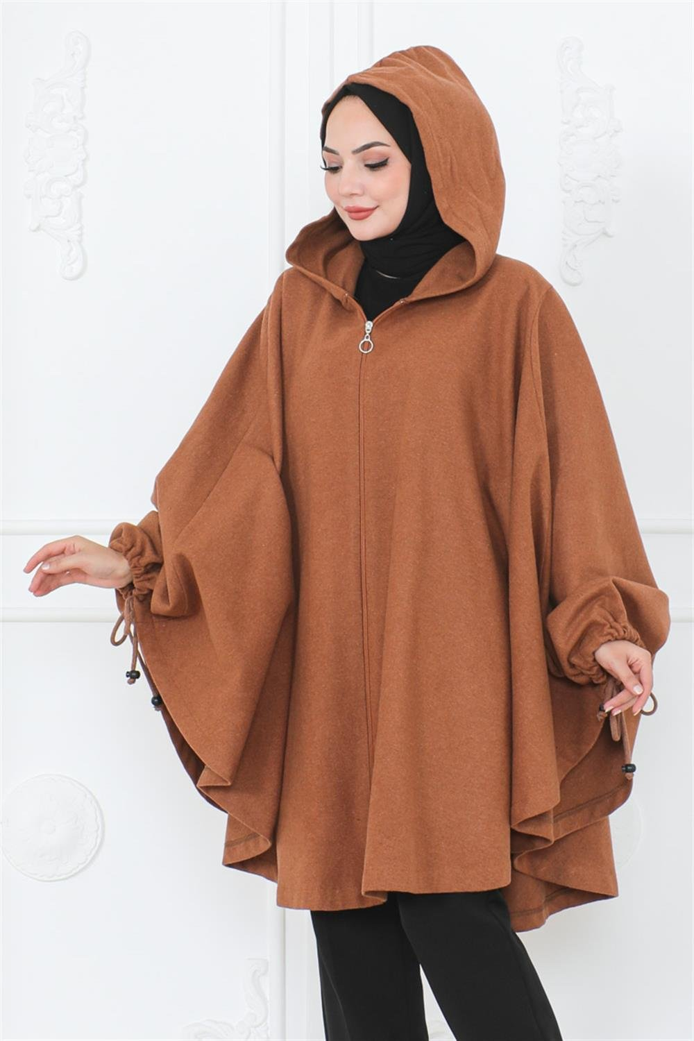 Hooded Hijab Poncho