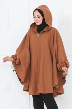 Hooded Hijab Poncho