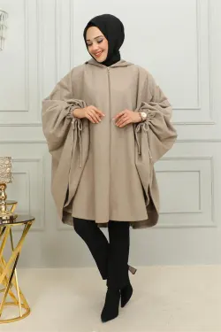 Hooded Hijab Poncho