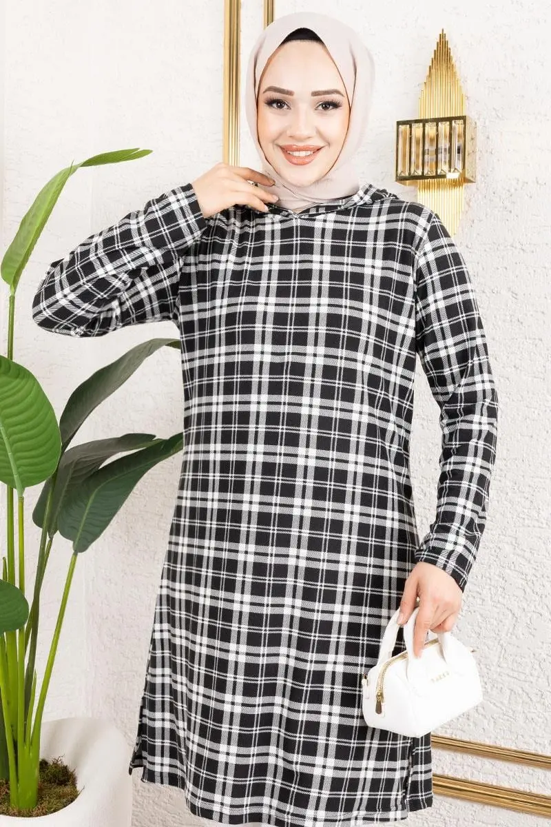 Hooded Winter Sports Tunic-detail