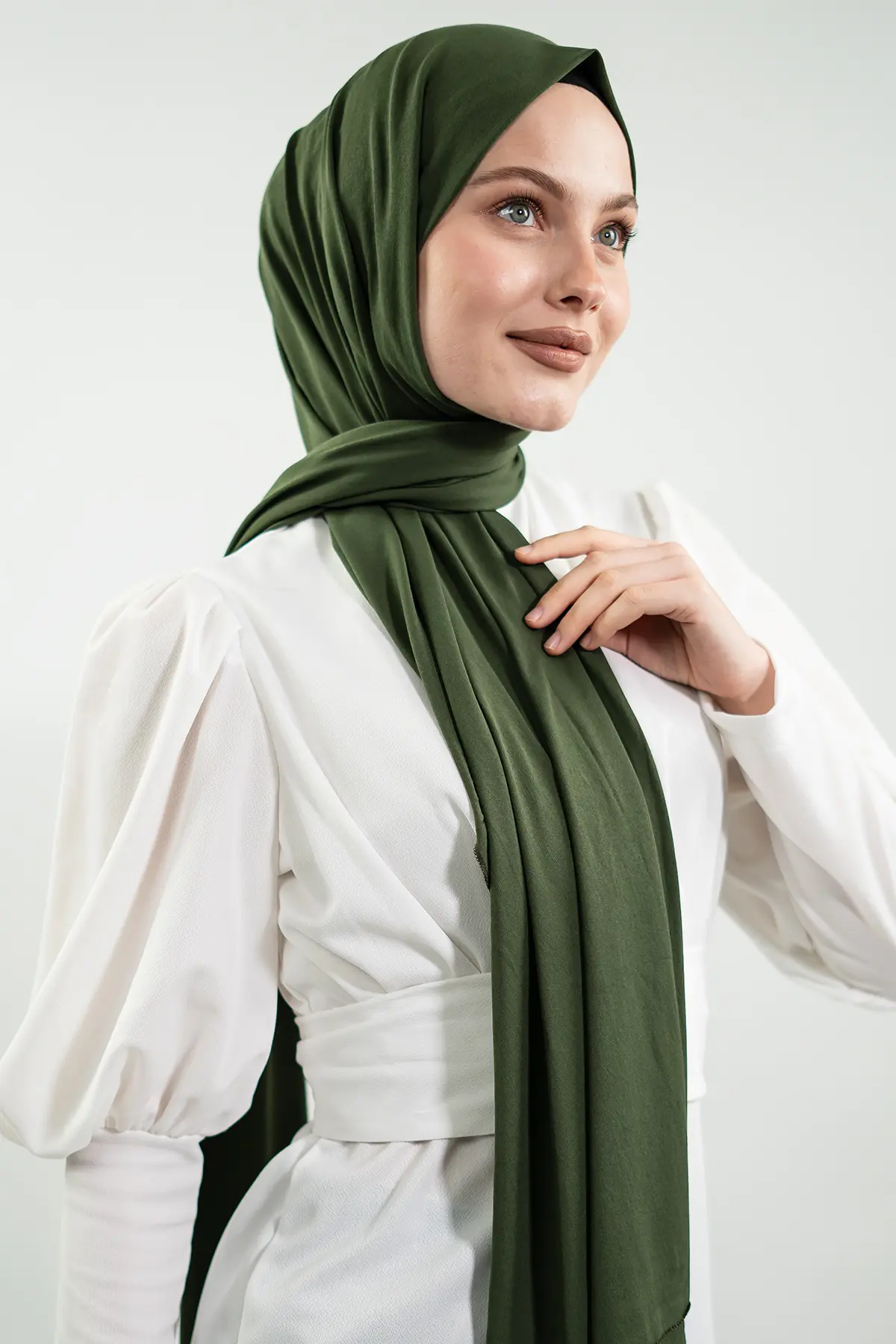 Jersey Green Shawl