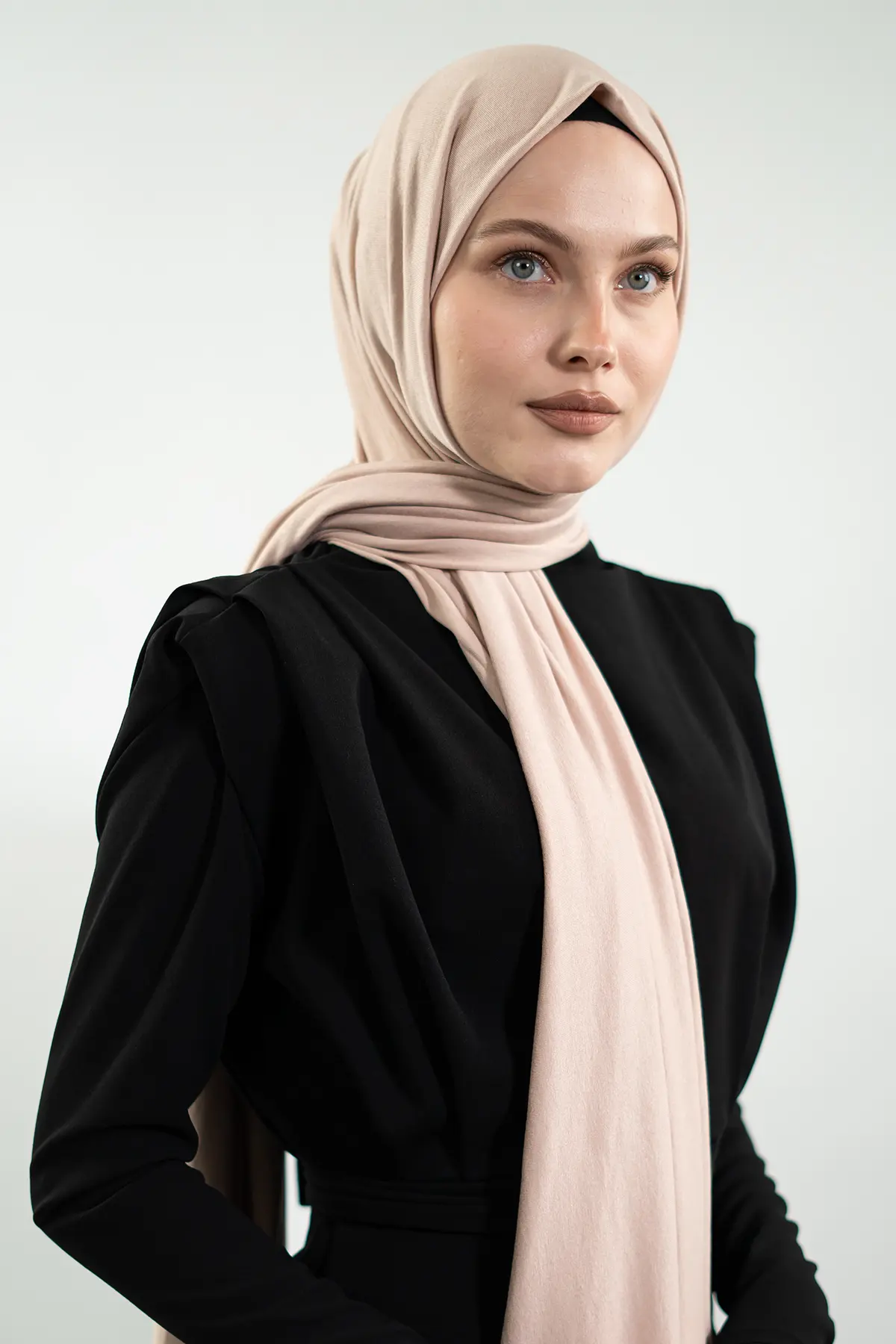 Jersey Light Beige Shawl