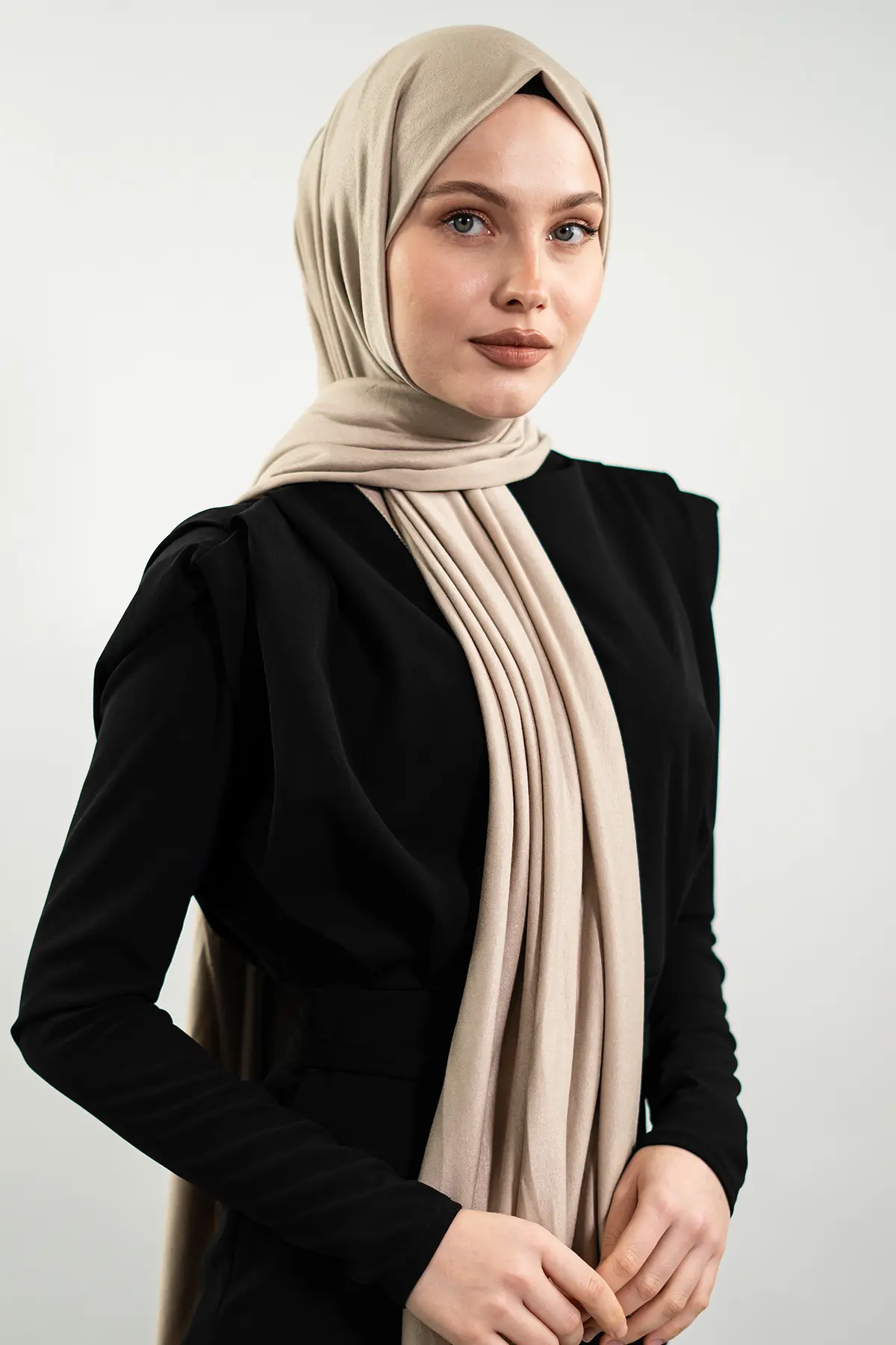 Jersey Light Vison Shawl-detail