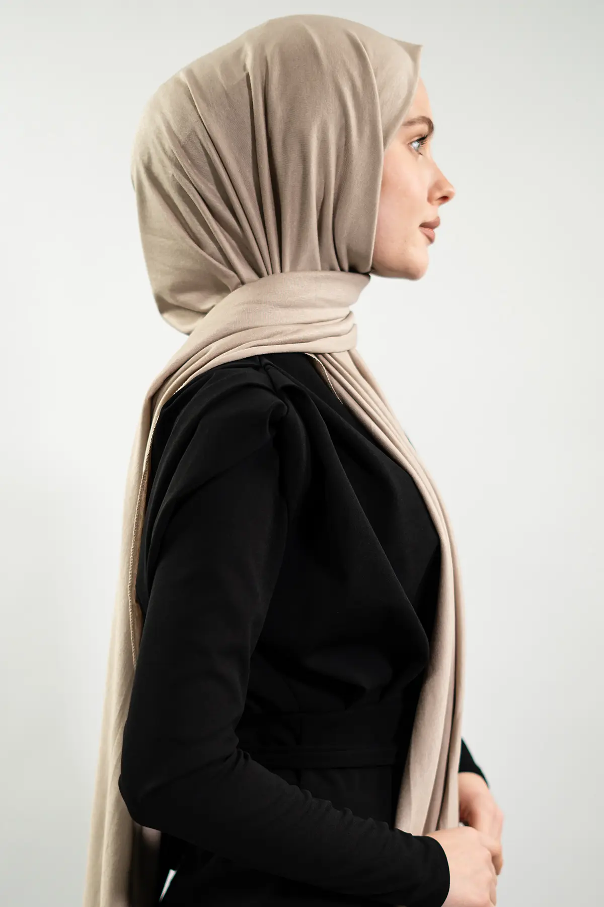 Jersey Light Vison Shawl-detail