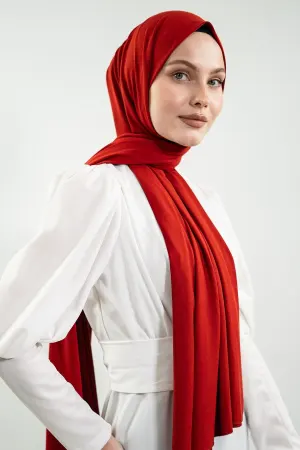 Jersey Red Shawl