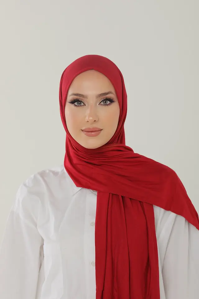 Jersey Red Shawl